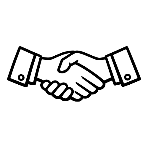 Business Handshake Sketch - Vector Graphics - Digital File Digital My Custom Designs PDF