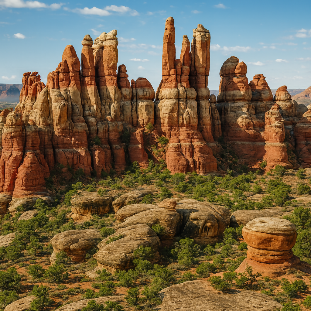 Needles District - Canyonlands National Park - Utah United States - Rendered - Digital File Digital My Custom Designs PDF