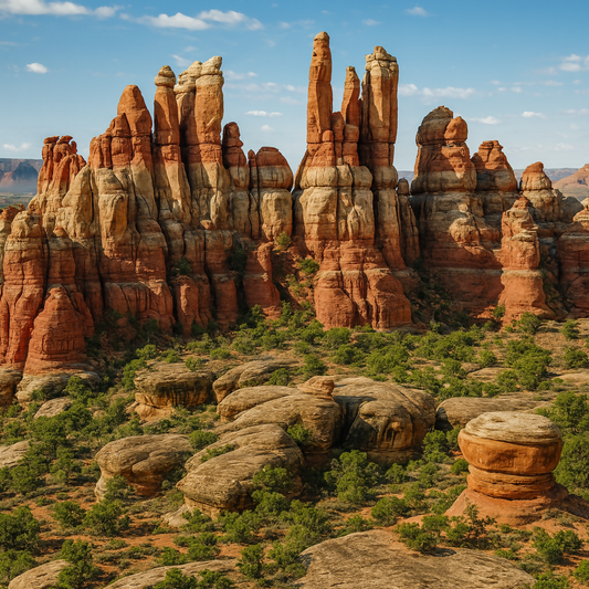 Needles District - Canyonlands National Park - Utah United States - Rendered - Digital File Digital My Custom Designs PDF
