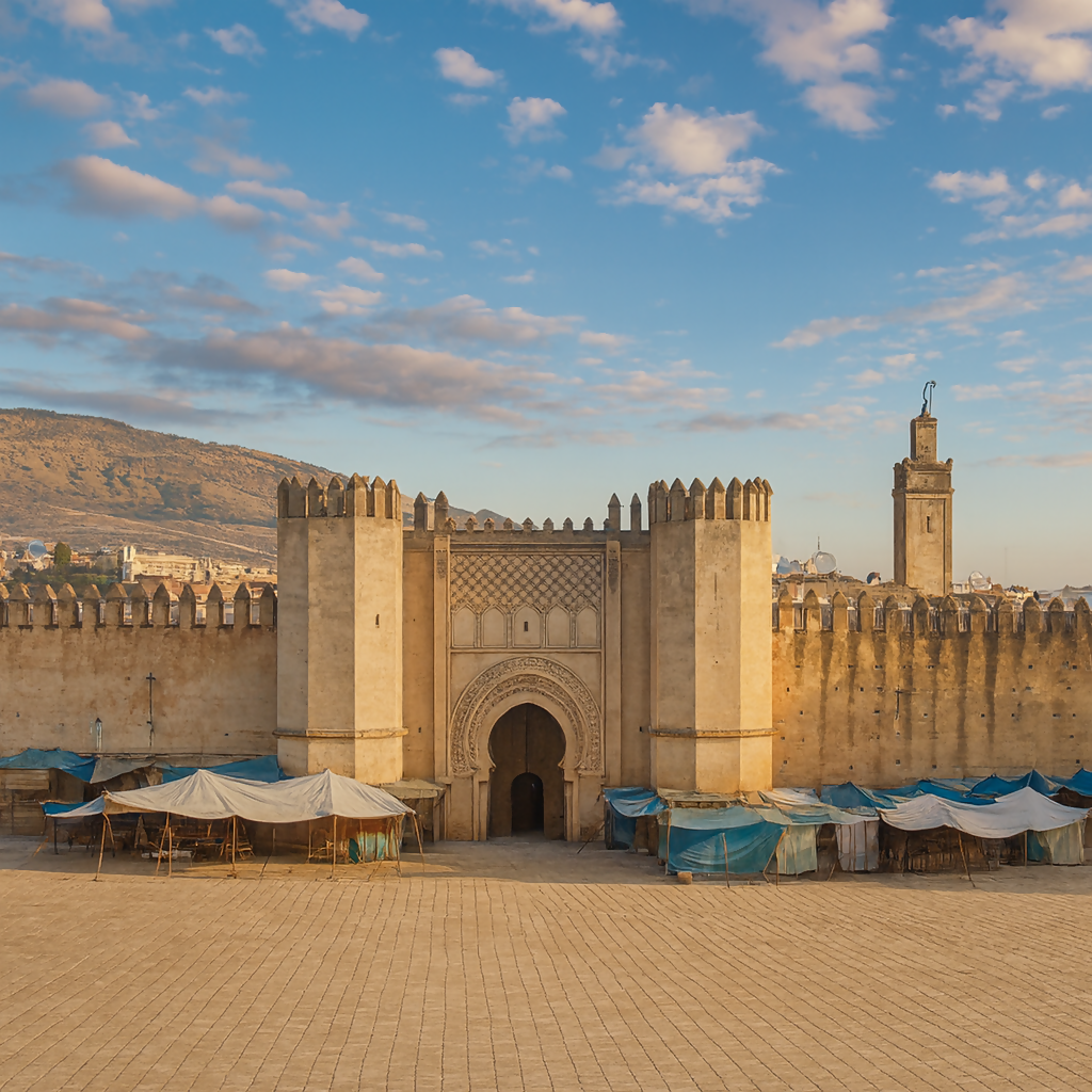 Medina of Fez - Fes Morocco - Africa - Rendered - Digital File Digital My Custom Designs PDF