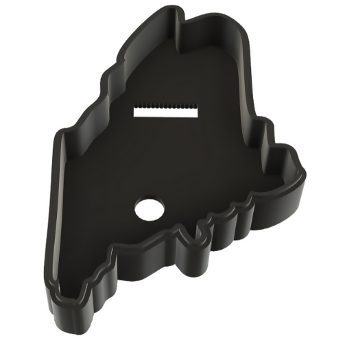 Maine Wall Lightbox - United States - 3D Print File - Digital File Digital My Custom Designs