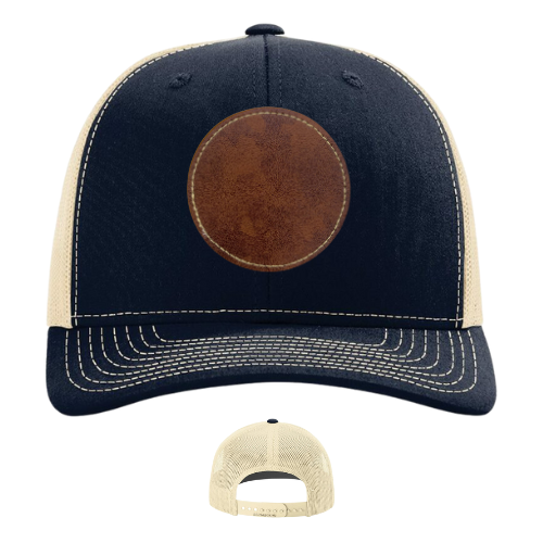 Classic Ball Cap with Customized Circle Patch