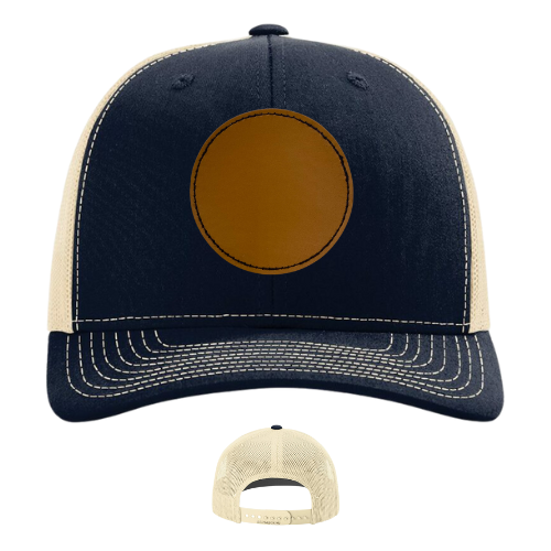 Classic Ball Cap with Customized Circle Patch