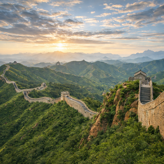 The Great Wall - Beijing China - Asia - Rendered - Digital File Digital My Custom Designs PDF