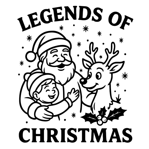 Legends of Christmas - Digital File - XCS Friendly Digital My Custom Designs PDF