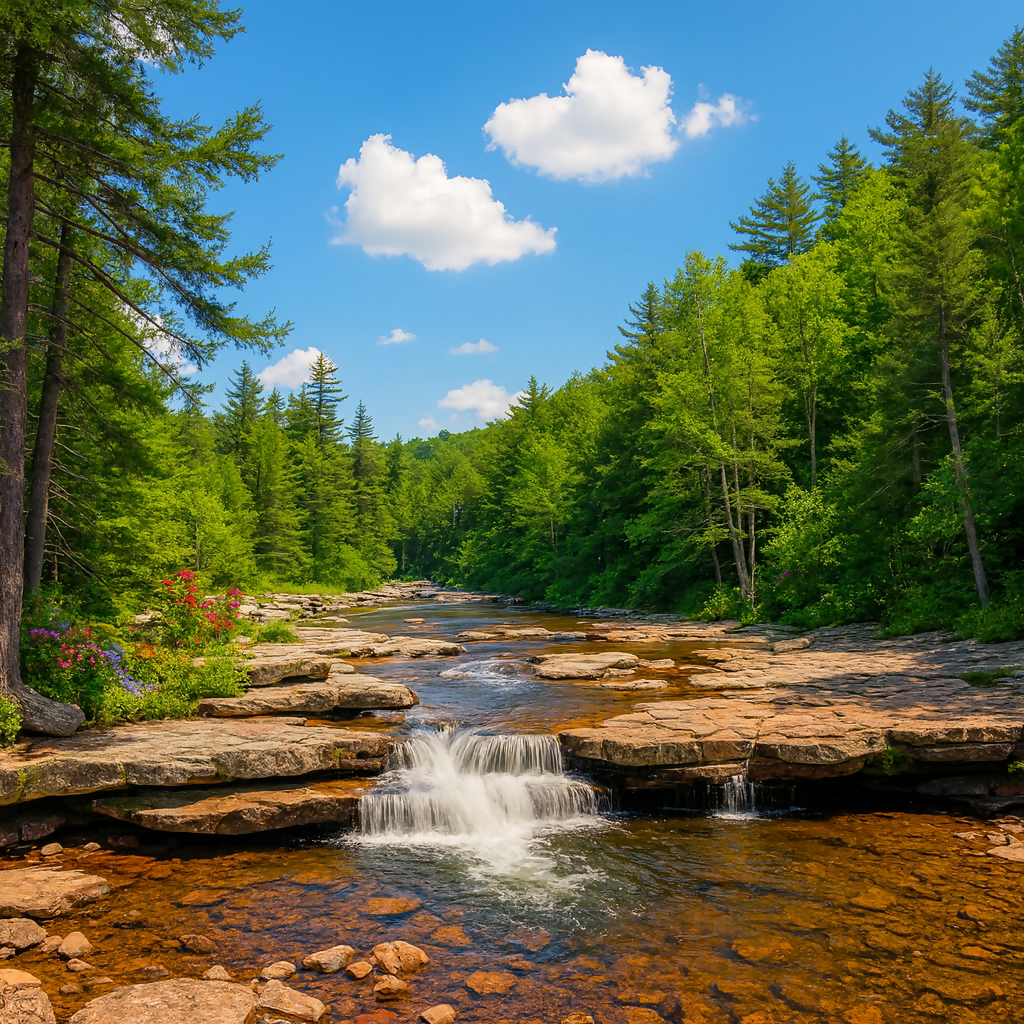 Red Creek - Dolly Sods Wilderness - West Virginia United States - Rendered - Digital File Digital My Custom Designs PDF