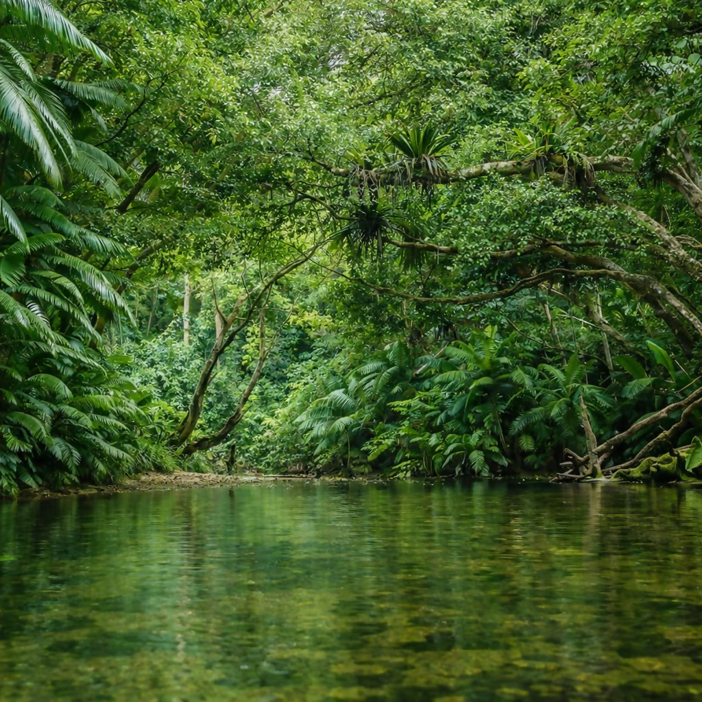 Mossman River - Daintree Rainforest - Queensland - Australia - Rendered - Digital File Digital My Custom Designs PDF