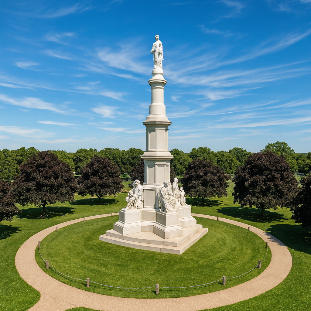 Soldiers' National Monument - Gettysburg National Cemetery - Pennsylvania United States - Rendered - Digital File Digital My Custom Designs PDF