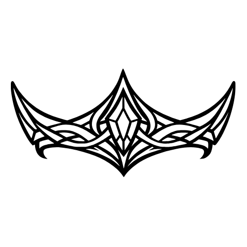 Elf Crown Sketch - Vector Graphics - Digital File Digital My Custom Designs PDF
