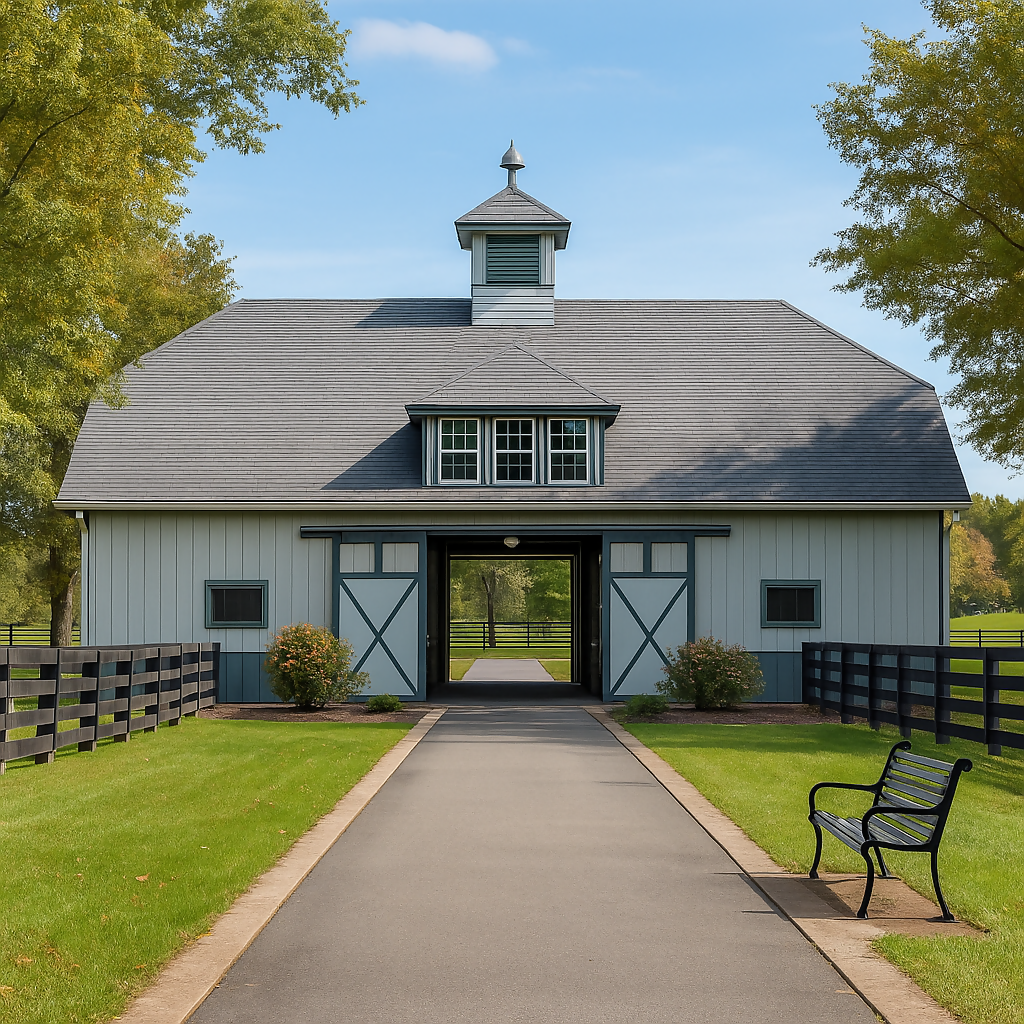 Hall of Champions - Kentucky Horse Park - Kentucky United States - Rendered - Digital File Digital My Custom Designs PDF