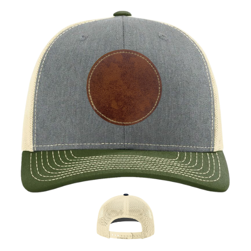 Classic Ball Cap with Customized Circle Patch