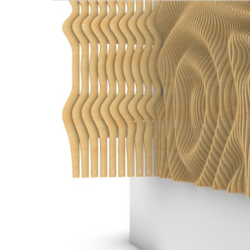 Colliding Waves - Ripple Wall Designs - Digital File Digital My Custom Designs