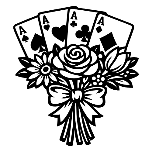 Card Bouquet Sketch - Digital File - XCS Friendly Digital My Custom Designs PDF