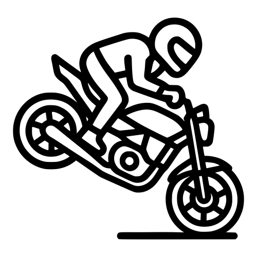 Stoppie Stunt - Digital File - XCS Friendly Digital My Custom Designs PDF