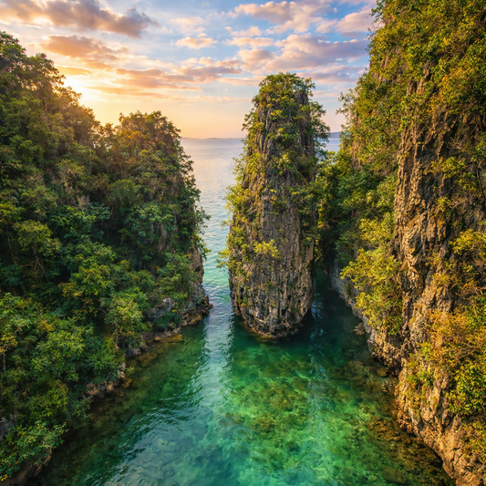 Ao Thalane - Krabi Thailand - Asia - Rendered - Digital File Digital My Custom Designs PDF