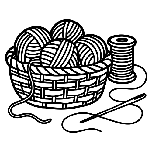 Yarn & Thread Basket - Digital File - XCS Friendly Digital My Custom Designs PDF