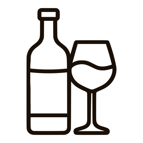 Wine Bottle And Glass - Digital File - XCS Friendly Digital My Custom Designs PDF