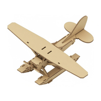 Airplane Puzzle Design - Layered Puzzle Projects - Digital File Digital My Custom Designs