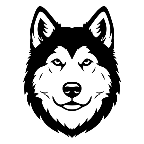 Alaskan Malamute Face - Digital File - XCS Friendly Digital My Custom Designs PDF
