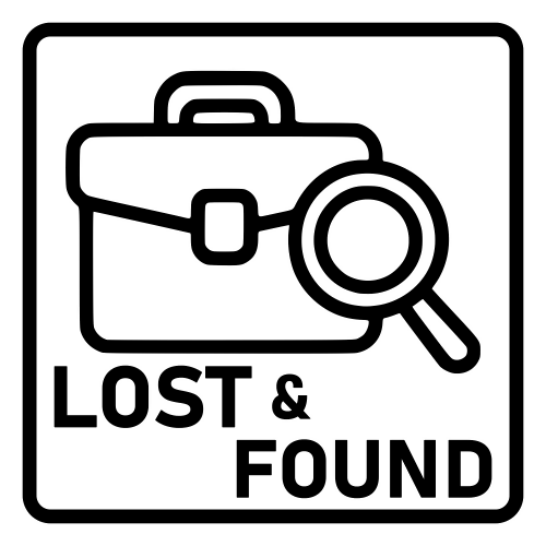 Lost and found Sign - Digital File - XCS Friendly Digital My Custom Designs PDF