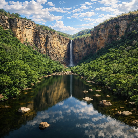 Gunlom Falls - Kakadu National Park - Northern Territory - Australia - Rendered - Digital File Digital My Custom Designs PDF
