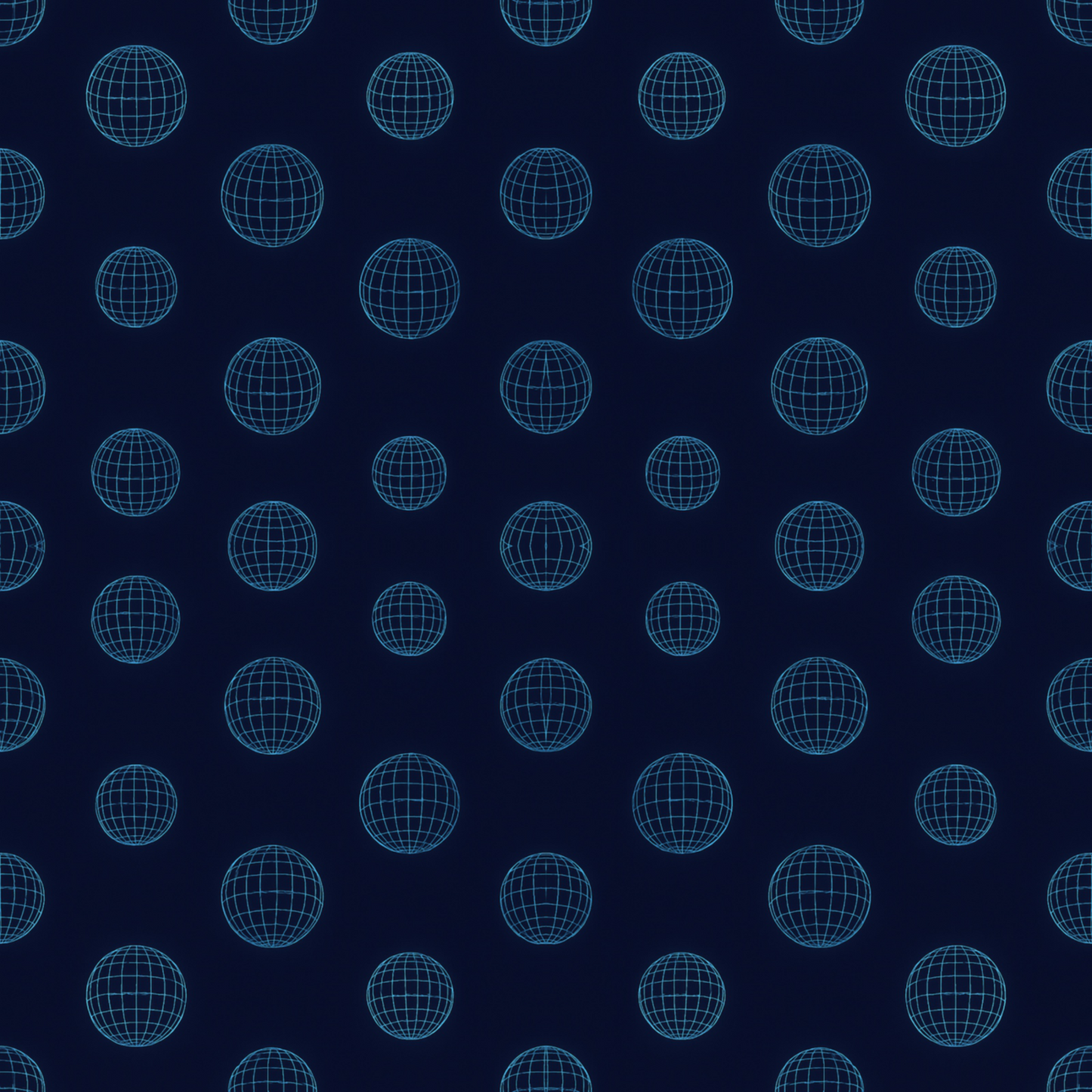 Geometric Abstract -3D Wireframe Spheres - Pattern - Digital File Digital My Custom Designs PNG