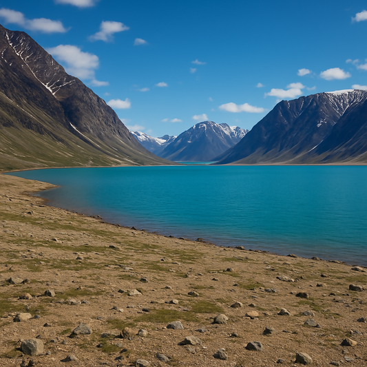 Summit Lake - Auyuittuq National Park - Nunavut Canada - Rendered - Digital File Digital My Custom Designs PDF
