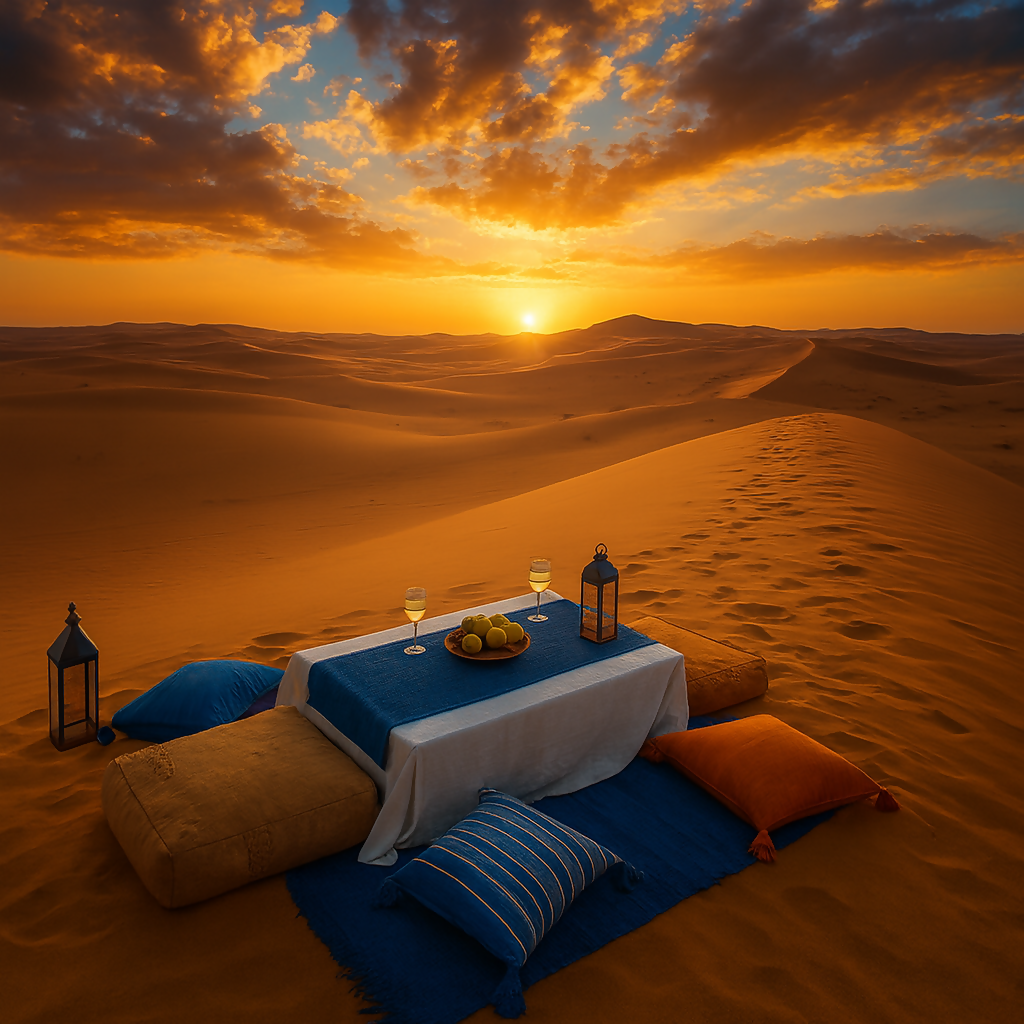 Sunrise Tours -Sahara Desert Morocco - Africa - Rendered - Digital File Digital My Custom Designs PDF