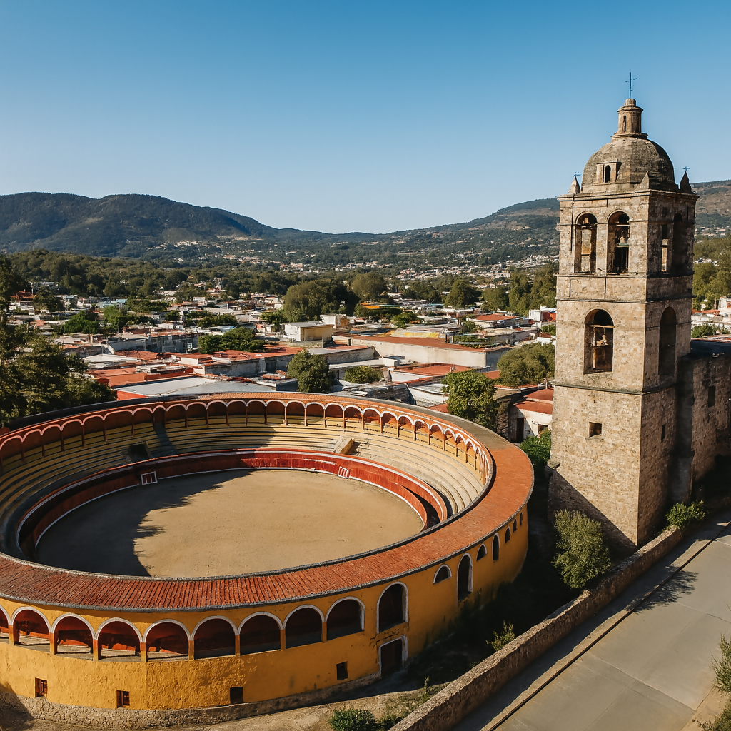 Jorge El Ranchero Aguilar (Plaza de Toros Jorge El Ranchero Aguilar) - Tlaxcala Mexico - Rendered - Digital File Digital My Custom Designs PDF