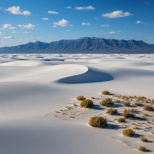 White Sands National Park - New Mexico United States - Rendered - Digital File Digital My Custom Designs PDF