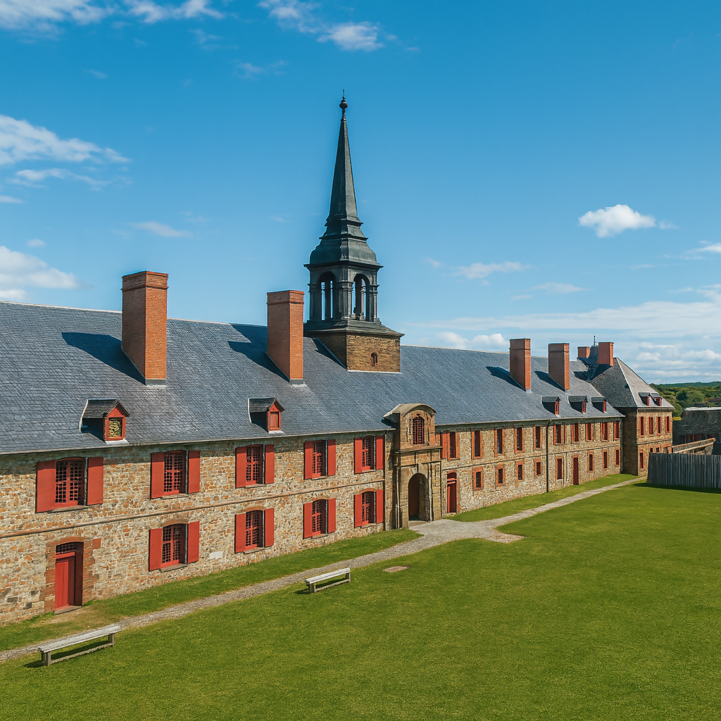 Fortress of Louisbourg National Historic Site - King's Bastion Barracks - Nova Scotia Canada - Rendered - Digital File Digital My Custom Designs PDF
