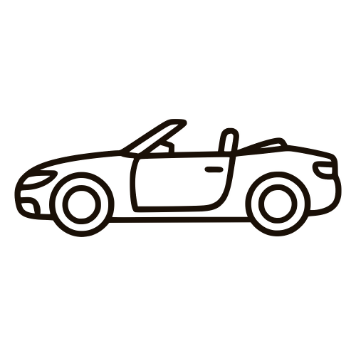 Convertible With Top Down - Digital File - XCS Friendly Digital My Custom Designs PDF