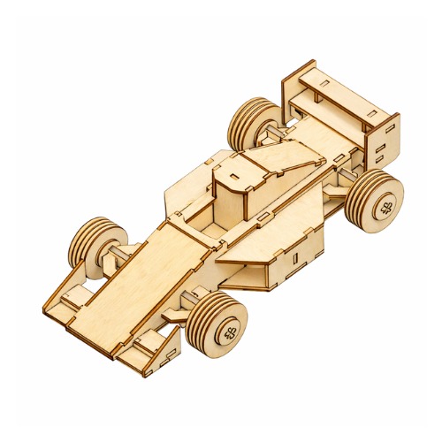 Racecar Puzzle Design - Layered Puzzle Projects - Digital File Digital My Custom Designs