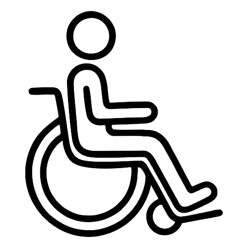 Wheelchair Accessible Symbol - Digital File - XCS Friendly Digital My Custom Designs PDF