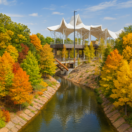 Gathering Place - Oklahoma United States - Rendered - Digital File