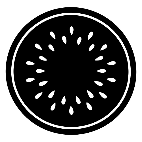 Watermelon Silhouette - Digital File - XCS Friendly