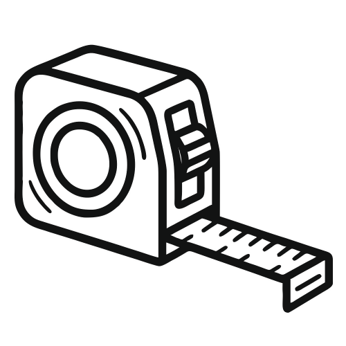 Meter Stick - Vector Graphics - Digital File