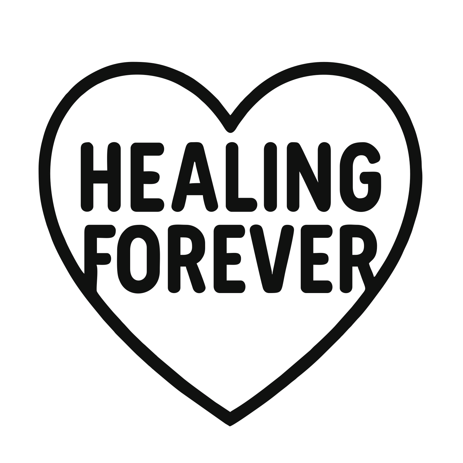 Healing Forever - Digital File - XCS Friendly Digital My Custom Designs PNG