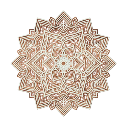 Layered Elaborate Mandala Wall Décor