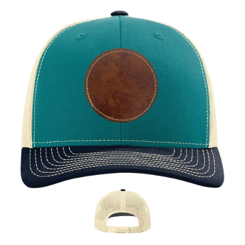 Classic Ball Cap with Customized Circle Patch