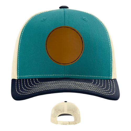 Classic Ball Cap with Customized Circle Patch