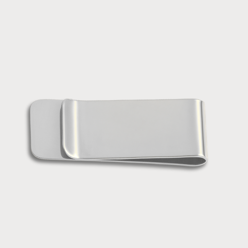 Personalized Silver Money Clip accessories My Custom Designs