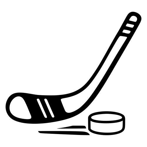 Hockey Stick and Puck - Digital File - XCS Friendly Digital My Custom Designs PDF