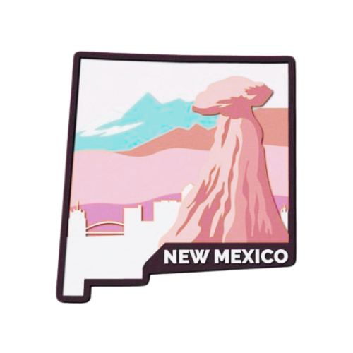 Layered State New Mexico Home Décor