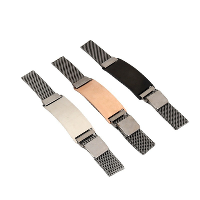 Engravable Steel Band Bracelet - Engravable Jewelry My Custom Designs