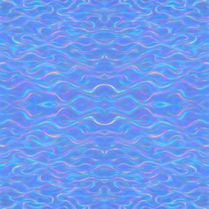 Water and Ocean - Liquid Light Ocean Ripples With Holographic Shine - Pattern - Digital File