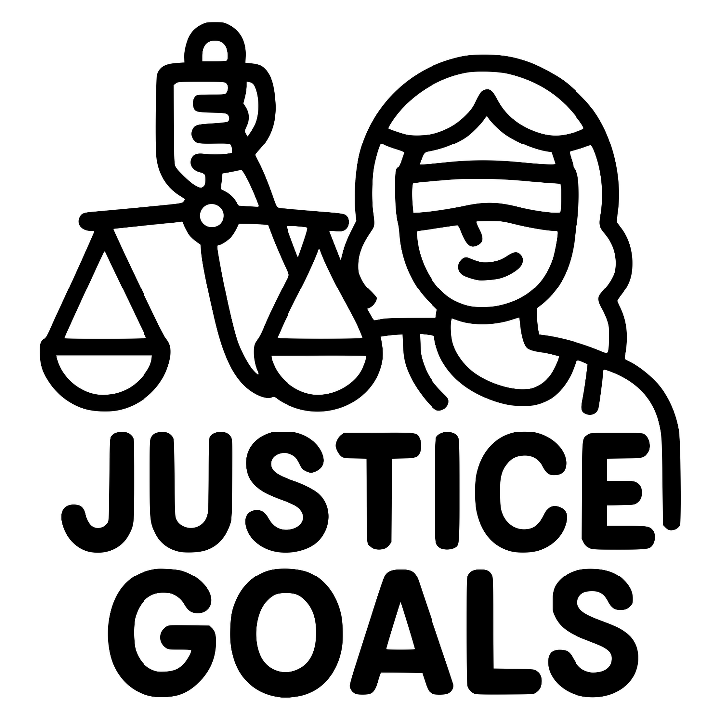 Justice Goals - Digital File - XCS Friendly Digital My Custom Designs PNG