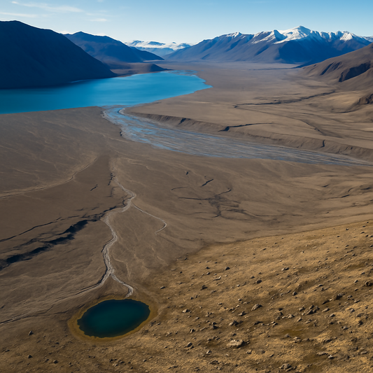 Lake Hazen - Quttinirpaaq National Park - Ellesmere Island - Nunavut Canada - Rendered - Digital File Digital My Custom Designs PDF