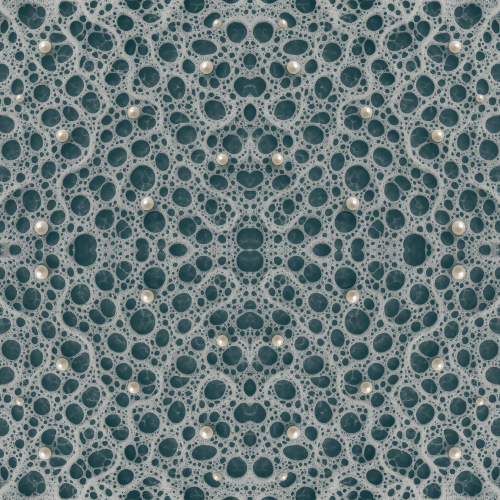 Water and Ocean - Ocean Foam Lace Patterns With Pearl Highlights - Pattern - Digital File Digital My Custom Designs PDF