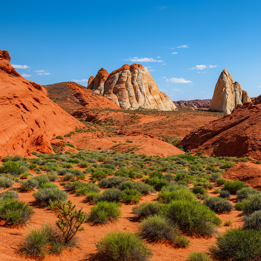 Valley of Fire State Park - Nevada United States - Rendered - Digital File Digital My Custom Designs PDF
